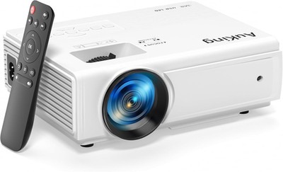 Projector, 2026 Upgraded Mini Projector, Full HD 1080P Home Theater Video Projec
