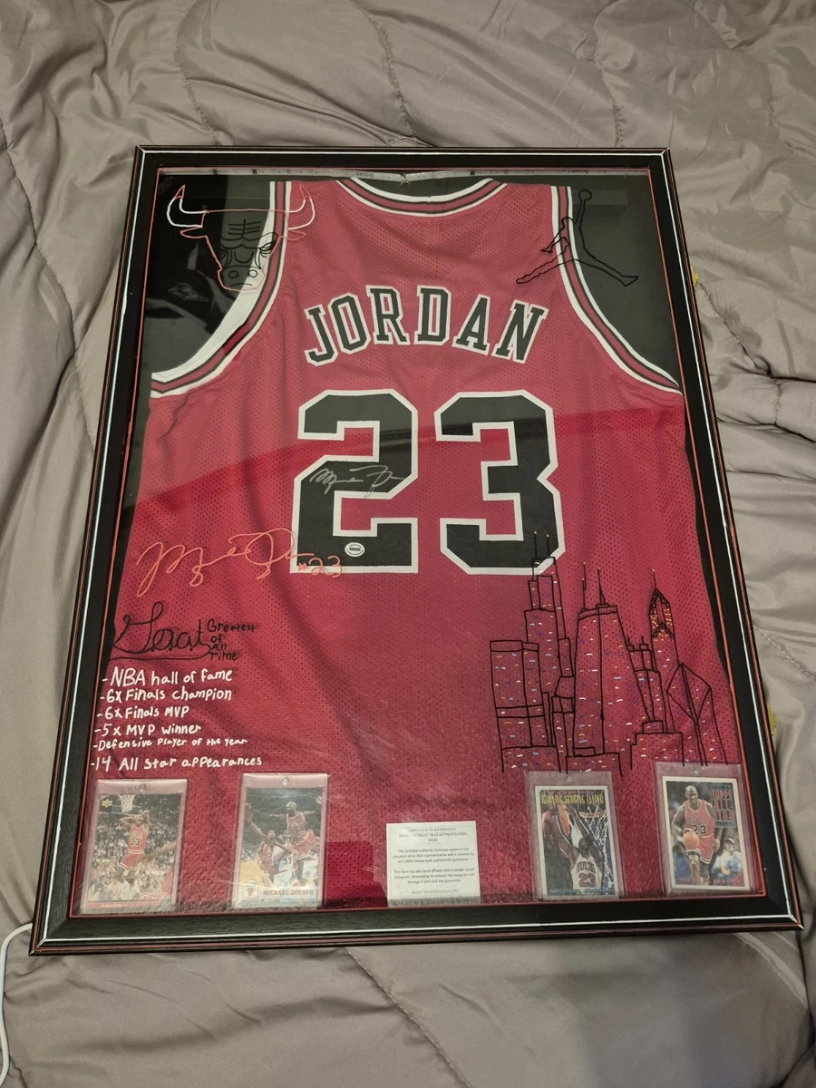 Michael Jordan NBA Upper Deck Original Autographed Jerseys for