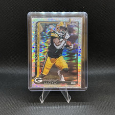 MarShawn Lloyd 2025 Topps Chrome Pulsar Refractor  #114