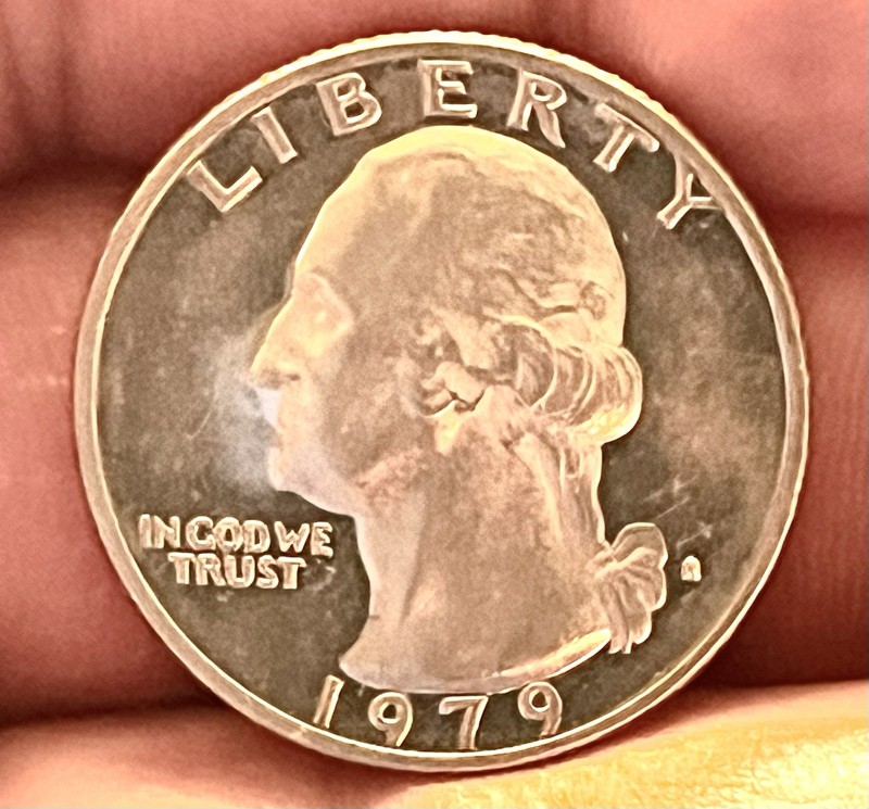 1979-S Proof Type 1 Washington Quarter