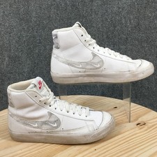 Nike Sneaker Youth 6 White Blazer 77 Mid Laced Up Athletic Casual Comfort DJ4624