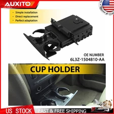 NEW Dashboard Cup Holder & Ash Tray Black For Ford 2004-2008 F-150 6L3Z1504810AA