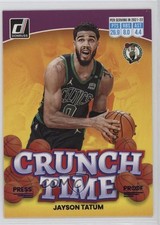 2022-23 Panini Donruss Crunch Time Purple Press Proof Jayson Tatum #11 rp9