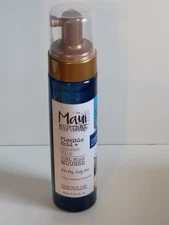 MAUI Moisture FLEXIBLE HOLD + Coconut Milk CURL FOAM MOUSSE, for Dry Curly Hair