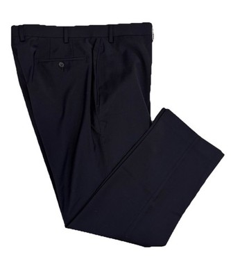 Lauren Ralph Lauren Men's Black High Performance Wool Dress Pants 38X29 EUC