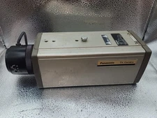 Panasonic CCTV Camera Model WV-1410 with Cosmicar ES 12.5mm 1:1.4 Lens