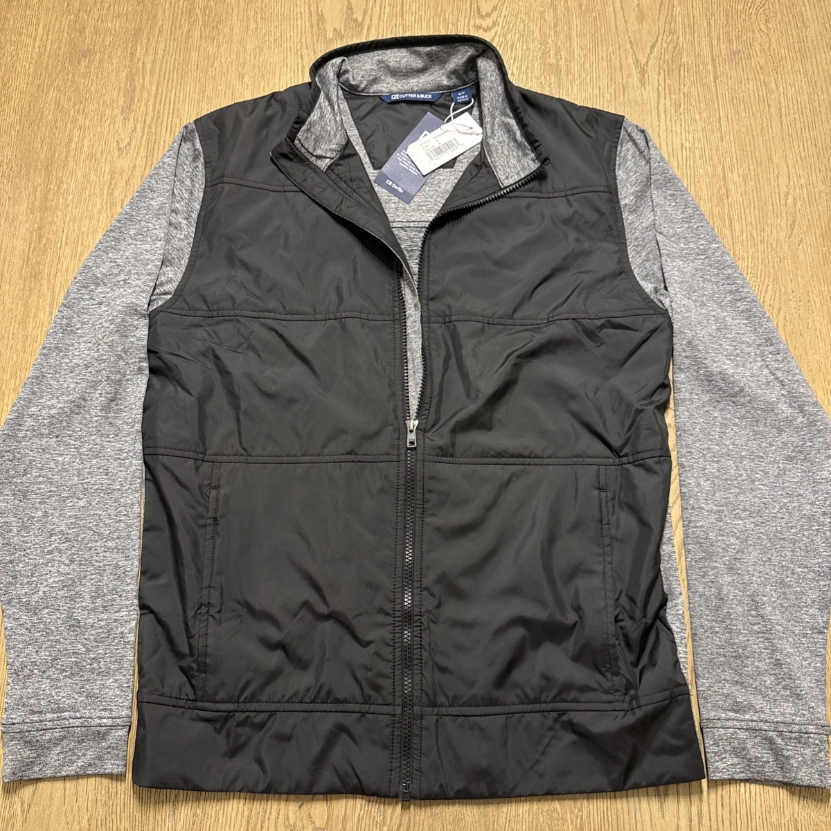 Gilet Sans Manches Cutter & Buck Homme XL - Climaguard Doublé - Bleu/gris - Occasion