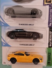 HOT WHEELS ' 15 MERCEDES - AMG GT SET OF THREE VARIATIONS