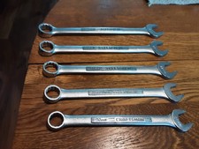 Craftsman Tools Usa 5pc V 20mm-24mm Large Metric Rare Combination Wrench Set