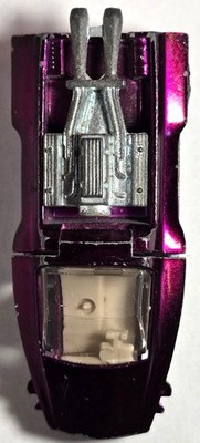 Hot Wheels Redlines 1971 Hairy Hauler – Magenta, Carte Non Perforée + Étui Acrylique
