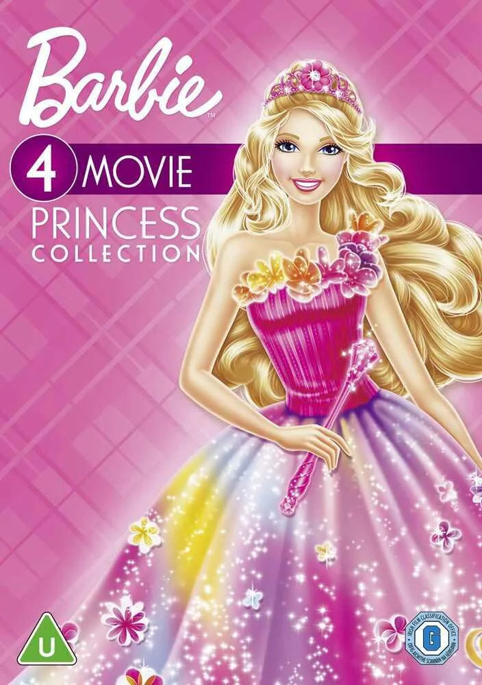 Barbie Princess Collection (4 Films) DVD