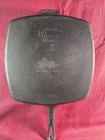 Vintage Wagner Ware Sidney O Square Cast Iron Skillet #1220 11"x11" Pre 1959