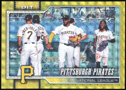 2026 Topps Pittsburgh Pirates Team Foilfractor 1/1 Superfractor One of One