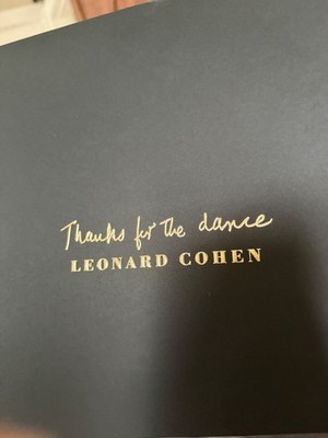 Leonard Cohen - Thanks For The Dance LP 2019 - BLACK VINYL