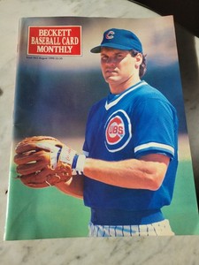 Beckett Baseball Card Monthly August 1990 #65 Ryne Sandberg Nolan Ryan Price Gui