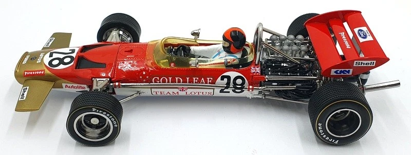 Quartzo 1/18 Scale 18221 Lotus Type 49C #28 Fittipaldi 1970 British GP LE - Image 3 of 4