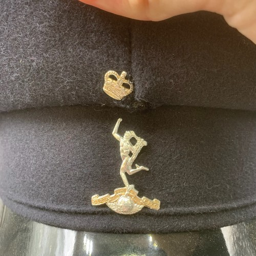 Original British Army Royal Corps of Signals RCOS Peaked Cap & Badge - Size 58 - Picture 8 of 10