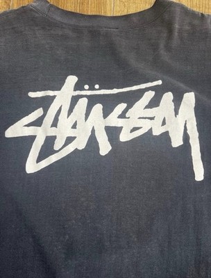 Vintage 90s Stussy One World One Love T Shirt L USA Made Africa