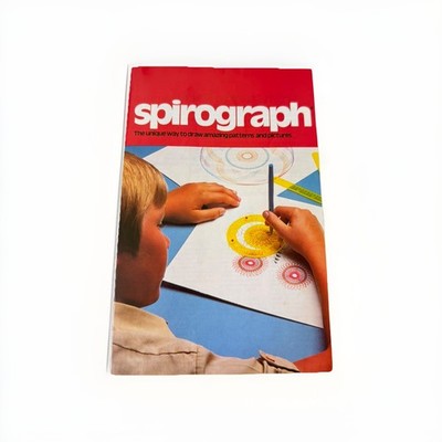 Spirograph 1981 Bedienungsanleitung How To Draw Vintage Original 