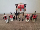 Transformers G1 Vintage Silverbolt Air Raid Fireflight Slingshot Aerialbots Lot