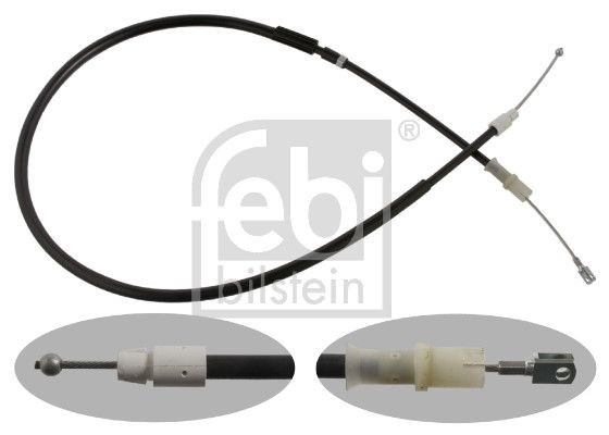 Original Febi Bilstein Seilzug Feststellbremse 37272 FüR Mercedes-Benz VW-image