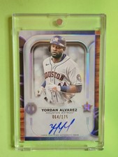 Yordan Alvarez 2022 Topps Tribute Tribute Auto /175 #TA-YA Auto Houston Astros