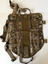 Tactical / Service Dog Harness Camo No Pull MOLLE Military Training Vest Sz XL