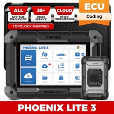 2025 TOPDON Phoenix Lite3 PRO+ ECU KEY Coding Scanner Car Diagnostic Tool ULTRA