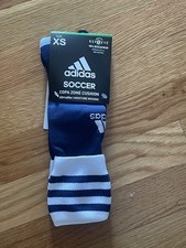 Adidas Copa Zone Soccer Socks 1 Pair Size X-Small Royal Blue Youth NEW