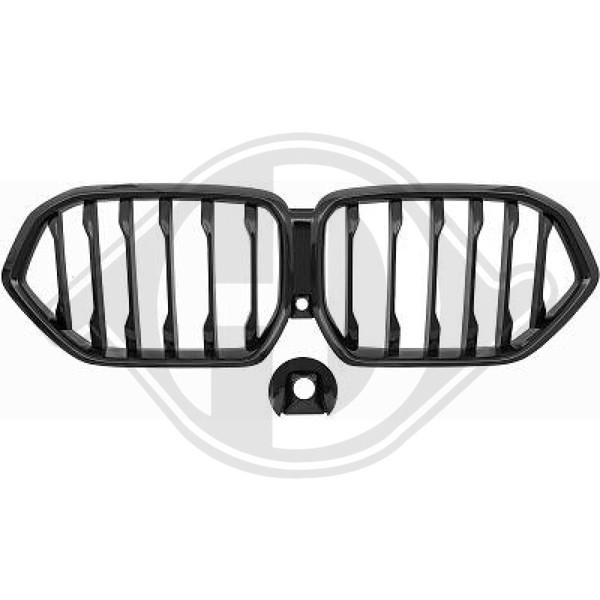 KüHlergrill KüHlergitter Schwarz FüR BMW X6 F96 G06-image