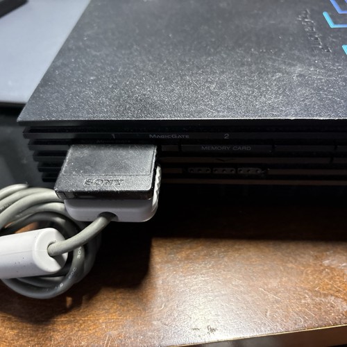 Sony PlayStation 2 PS2 Fat Black PS2 Bundle SCPH-39001 2 Games 1 Controller - Picture 21 of 21