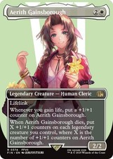 MTG エアリス・ゲインズブール サージフォイル Aerith Gainsborough [Borderless Surge Foil] #519 Prices | Magic