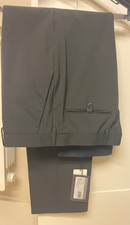 PRADA MAN BLACK TECNO STRETCH PANTS SIZE 52