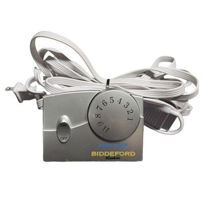 Biddeford Silver TC11BA 4-Prong Electric Blanket Temp Control Power Cord