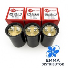 3Pcs-Motor Start Capacitor 270-324 MFD uF 110VAC 50/60Hz HVAC