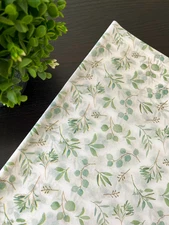 EUCALYPTUS GREENERY Print Tissue Paper Sheets - 20" x 30" Choose Package Amount