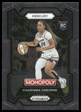 Charisma Osborne Rookie RC 2024 Panini Prizm Monopoly WNBA #20 Phoenix Mercury