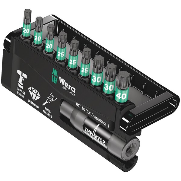 Wera Bit-Check 10 TX Impaktor 1 - 05057688001-image