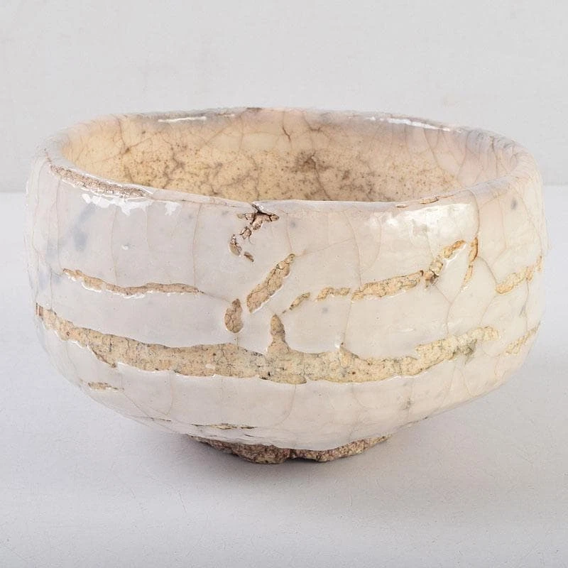 Arakawa Toyozo Onishino Tazón de té Kato Takuo Caja Utensilios de ceremonia de té Sado Japón Foto 3 de 4