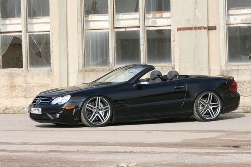 Adjustable Air Suspension Lowering Links for Mercedes Benz SL-Class R230 - Picture 6 of 10