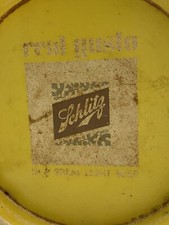 Vintage 1965 Schlitz Real Gusto Yellow Metal ...