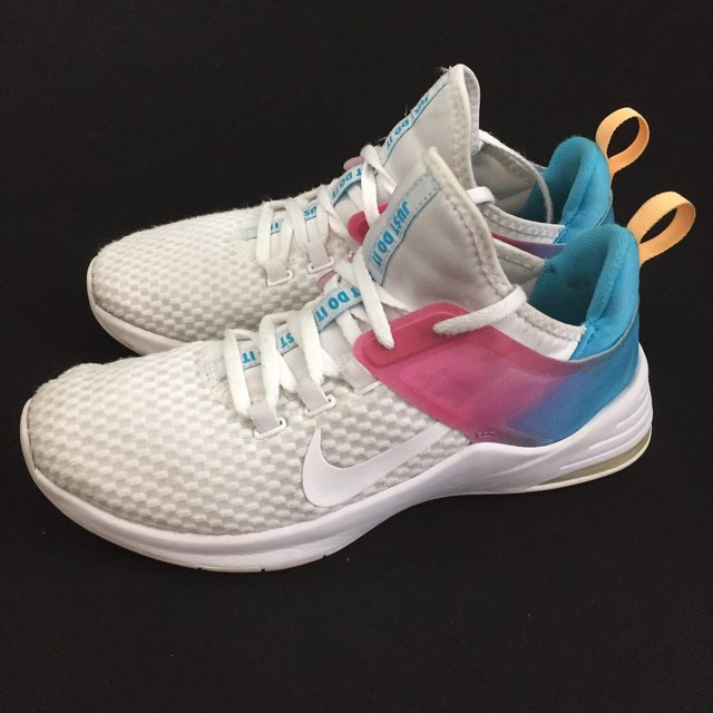 Nike AQ7492-102 Air Max Bella TR 2 White/Pink/Blue Womenâs 8 | eBay