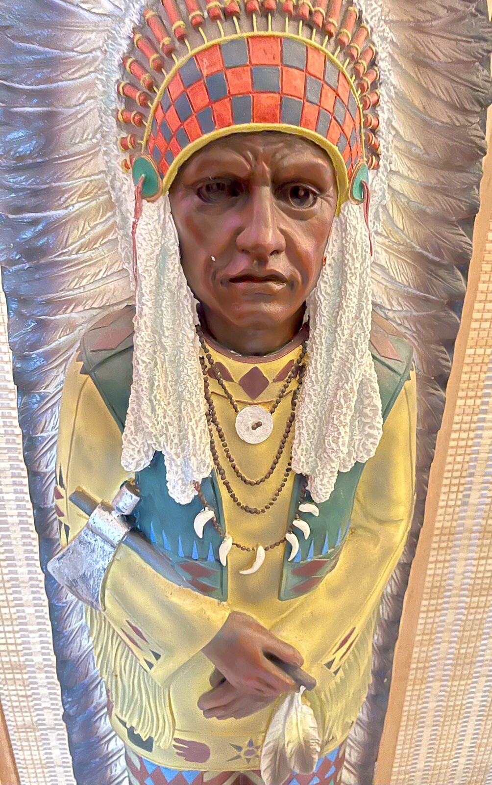 Cigar Store Indian Chief Lone Raven eBay