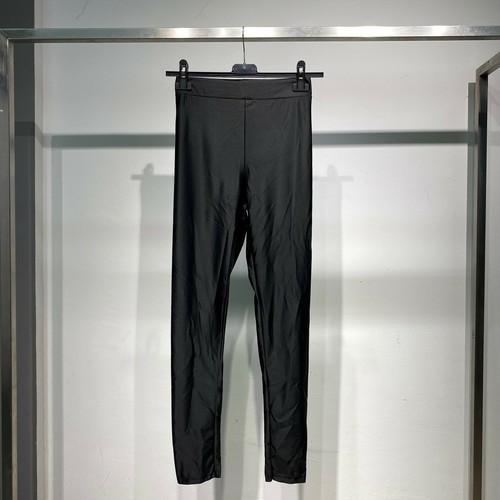 Pantalone donna leggings leggins fusò fuseaux aderente lucido pants push up  4299 | eBay