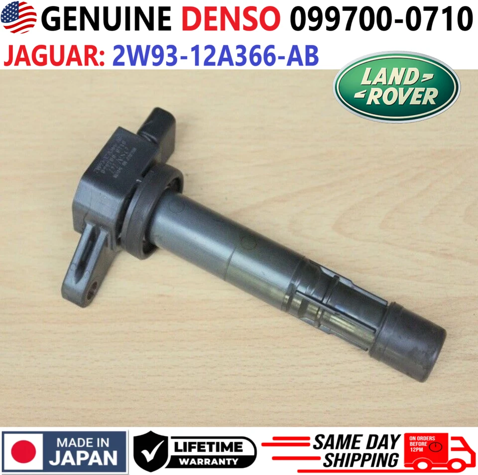 Bobina de encendido OEM GENUINO DENSO x1 para Jaguar 2002-2010 4,2 L V8, 2W93-12A366-AB Foto 4 de 4