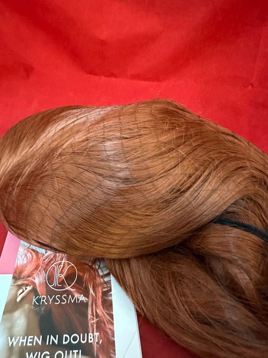 K'ryssma red cheap wig