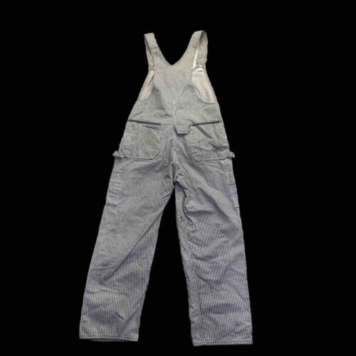 Vintage 36x32 SEARS Eisenbahn Nadelstreifen Schaffner Latzhose USA Union Made - Bild 3 von 19