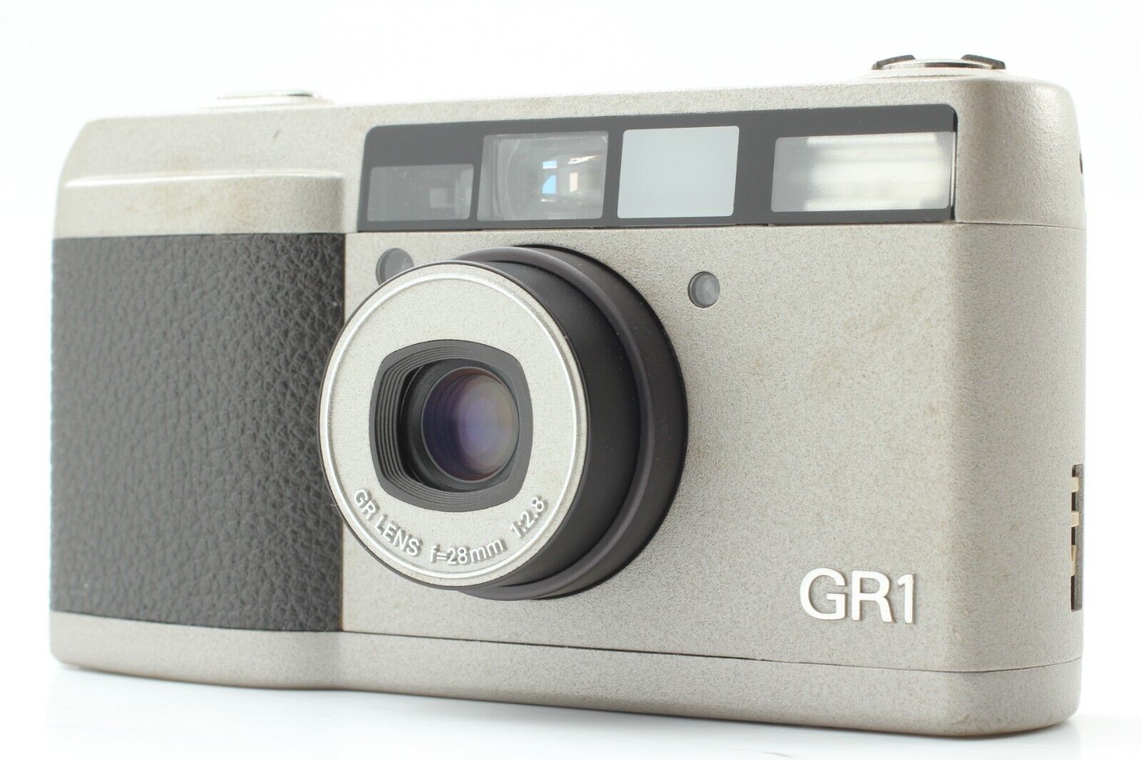 READ【AS IS】Ricoh GR1 Silver Point & Shoot 35mm Film Camera