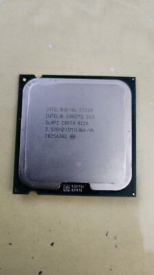Intel Core 2 Duo E7200 2.53GHz Dual-Core 3MB LGA 775 SLAPC CPU Processor Used