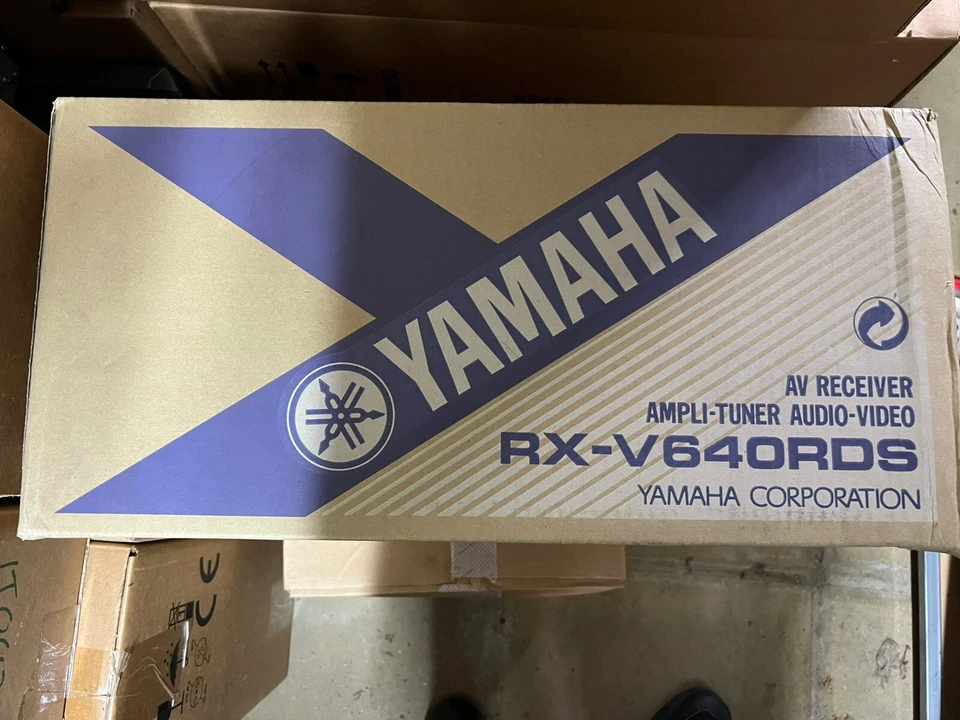 Yamaha RX-V640RDS 6.1 Titanium AV Receiver Tuner Audio Video New Factory Boxed - Image 3 of 4